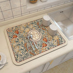 Decorative Botanical Kitchen Mat | High & Bury