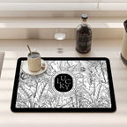 Decorative Botanical Kitchen Mat | High & Bury