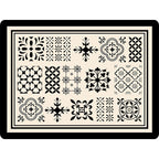 Decorative Botanical Kitchen Mat | High & Bury