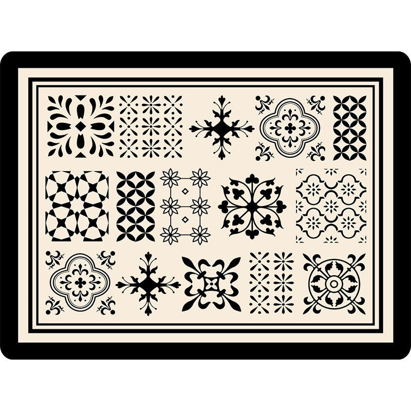 Decorative Botanical Kitchen Mat | High & Bury