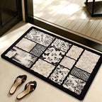 Decorative Botanical-Themed Floor Mat | High & Bury