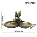 Decorative Bowl with Squirrel Motif | High & Bury