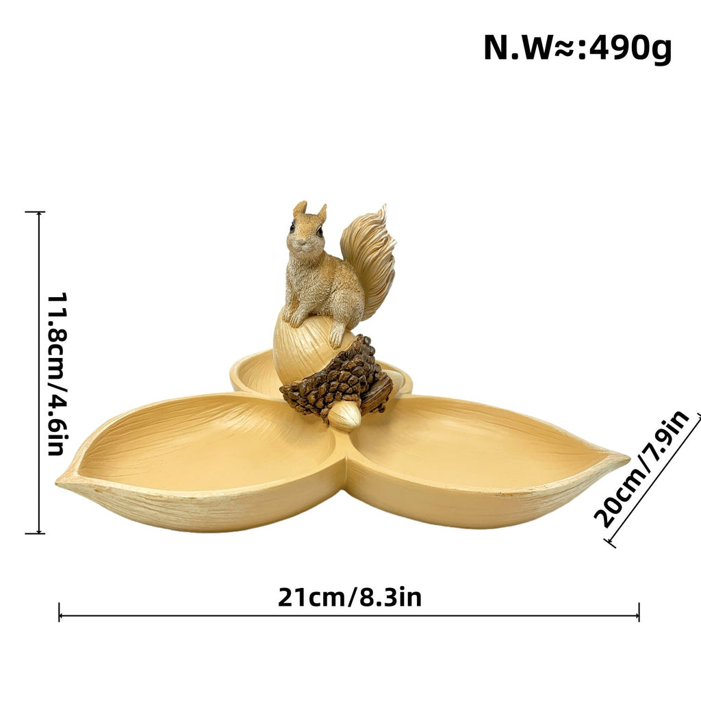 Decorative Bowl with Squirrel Motif | High & Bury