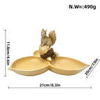 Decorative Bowl with Squirrel Motif | High & Bury