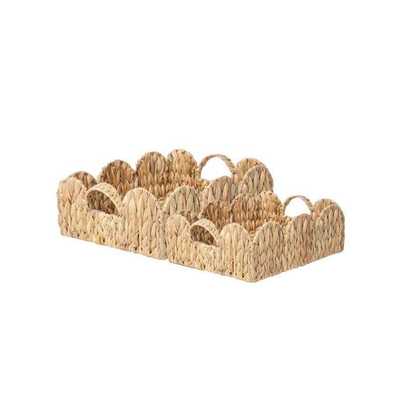 Decorative Braided Basket | High & Bury