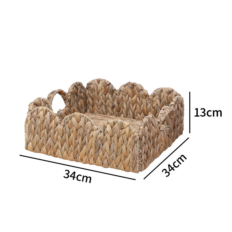Decorative Braided Basket | High & Bury