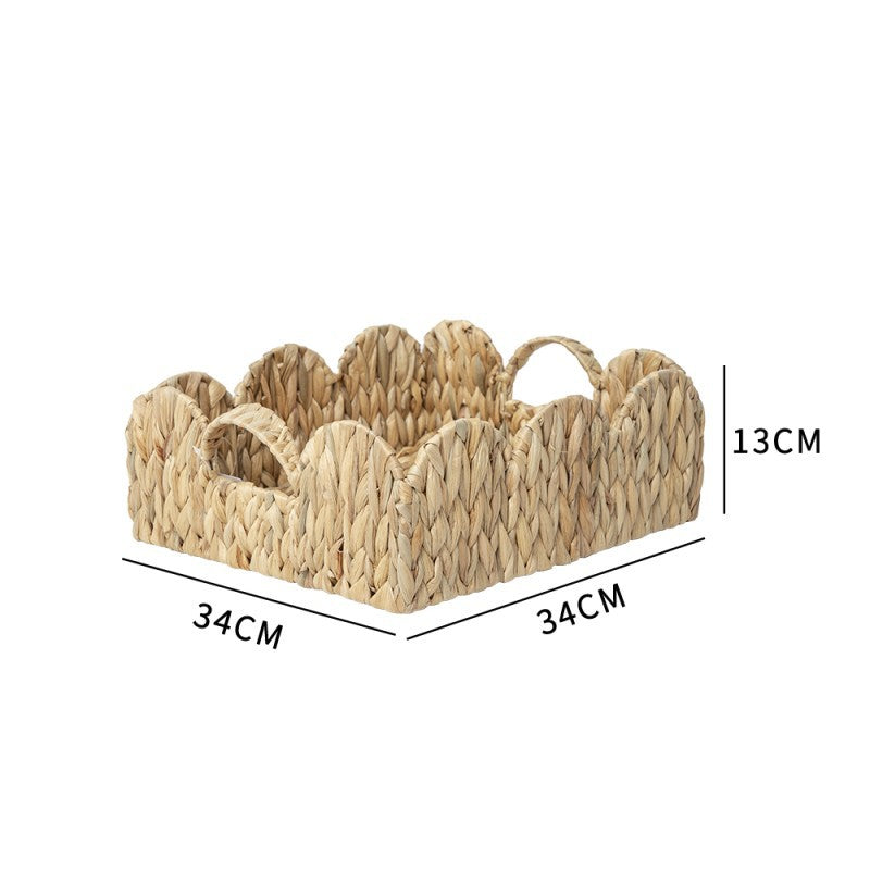 Decorative Braided Basket | High & Bury