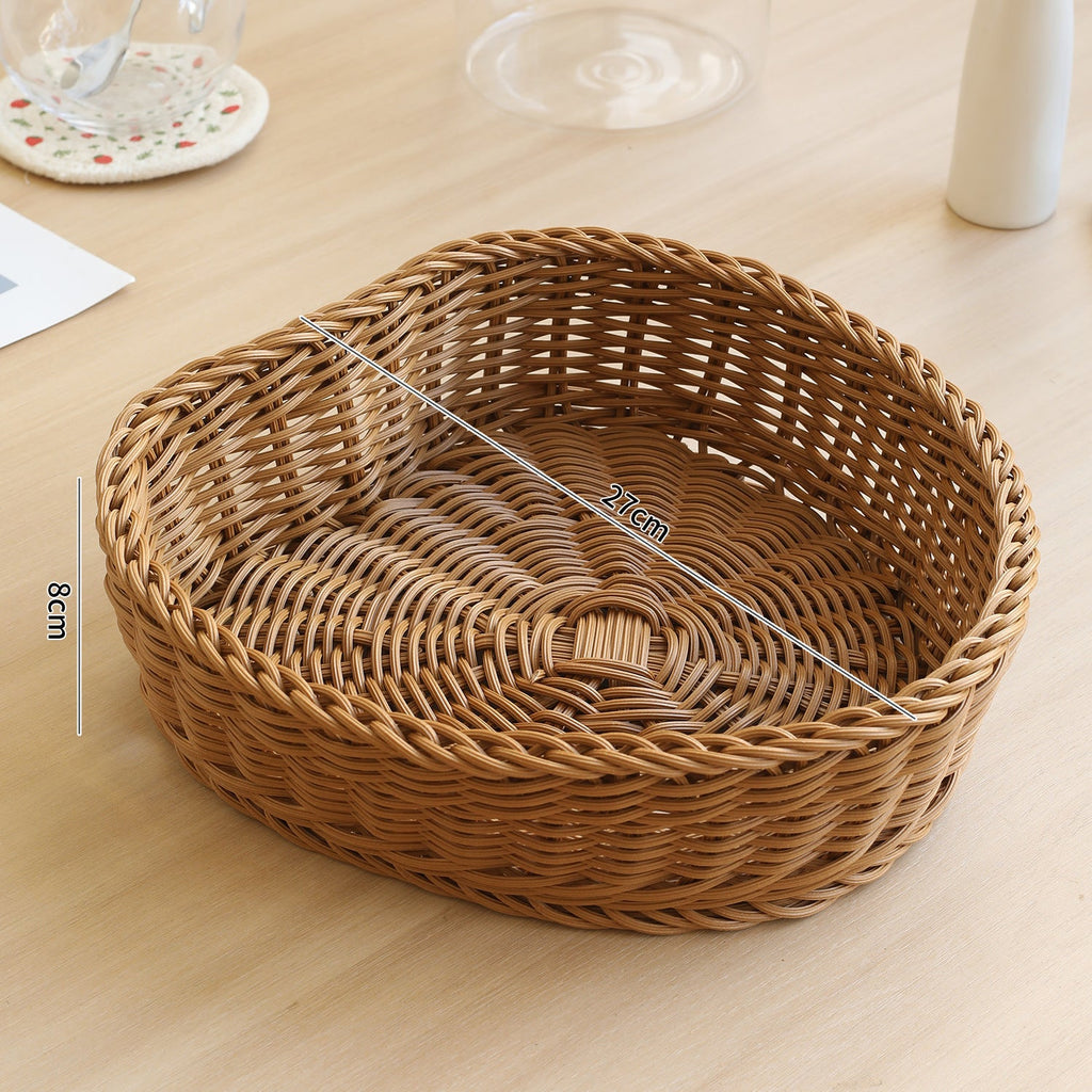 Decorative Braided Fruit Bowl | High & Bury