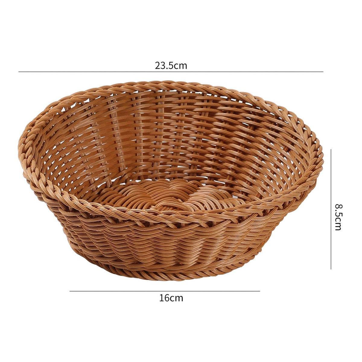 Decorative Braided Fruit Bowl | High & Bury