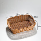 Decorative Braided Fruit Bowl | High & Bury