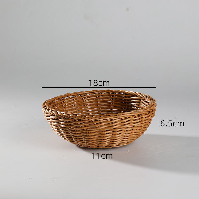 Decorative Braided Fruit Bowl | High & Bury