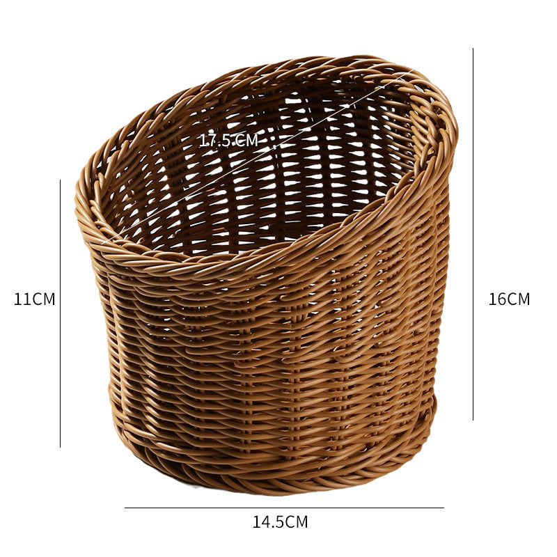 Decorative Braided Fruit Bowl | High & Bury