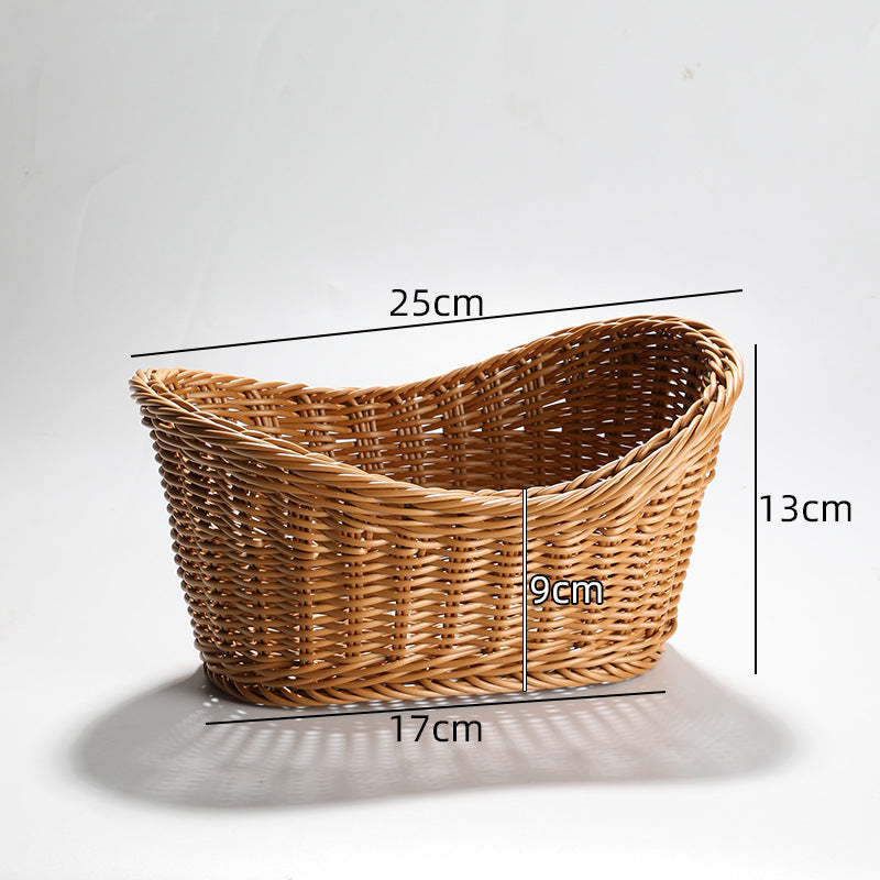 Decorative Braided Fruit Bowl | High & Bury