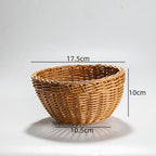 Decorative Braided Fruit Bowl | High & Bury