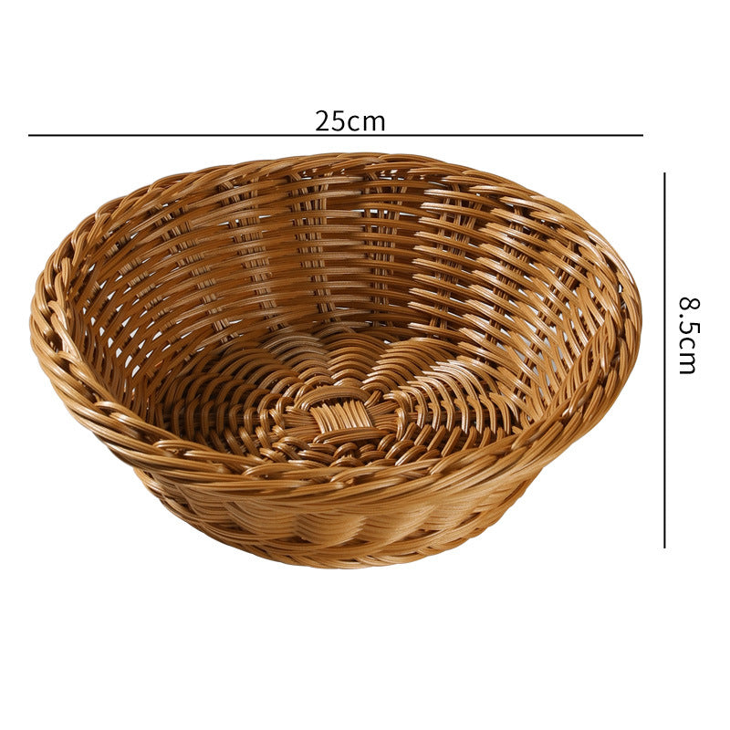 Decorative Braided Fruit Bowl | High & Bury
