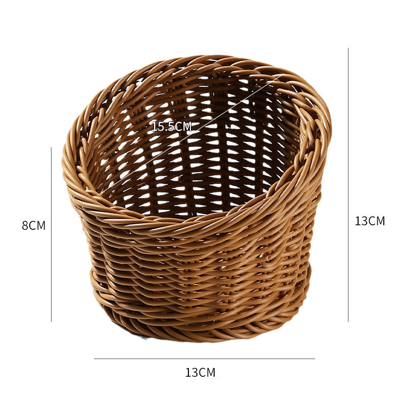 Decorative Braided Fruit Bowl | High & Bury