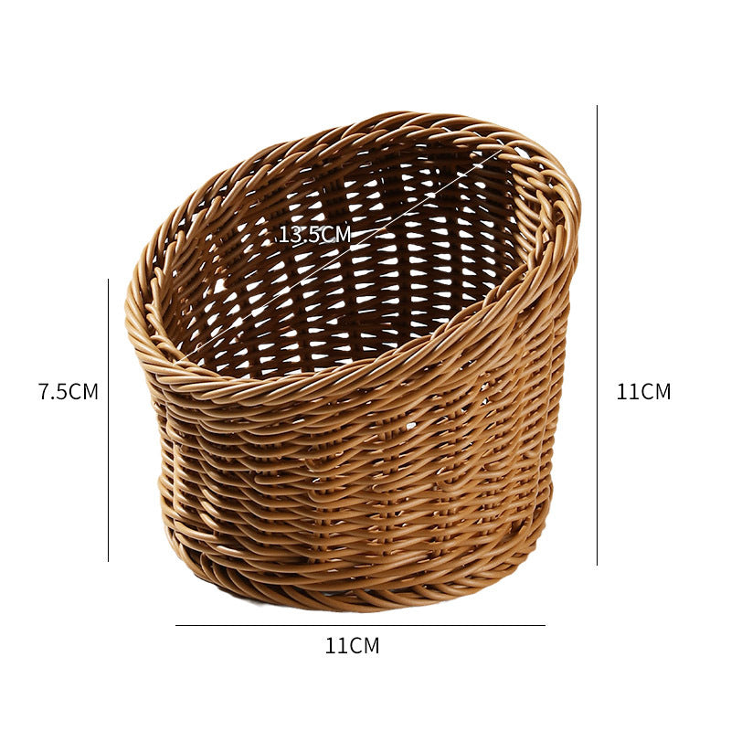 Decorative Braided Fruit Bowl | High & Bury