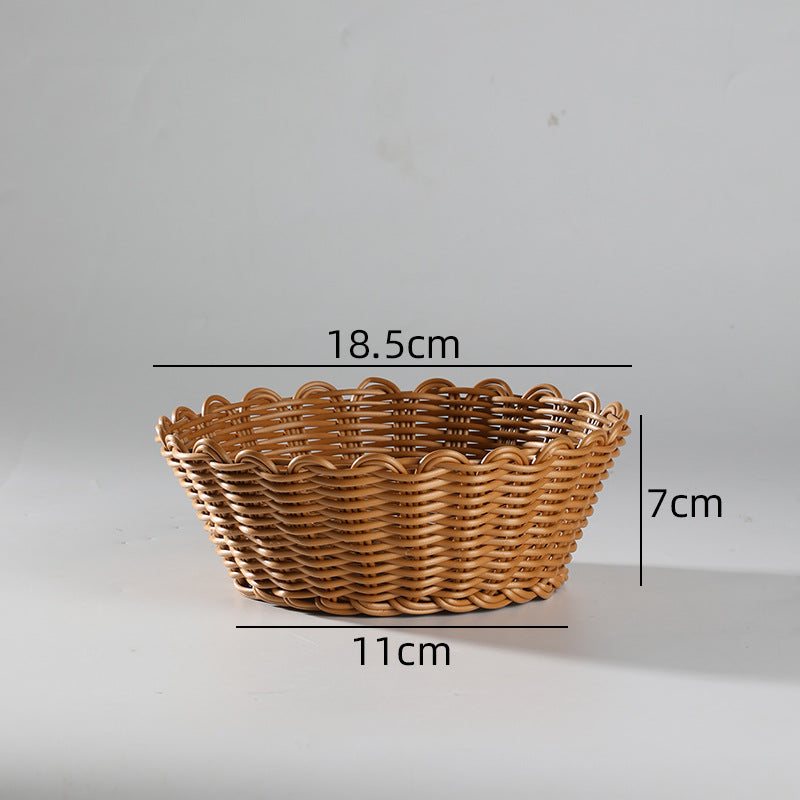 Decorative Braided Fruit Bowl | High & Bury