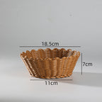 Decorative Braided Fruit Bowl | High & Bury