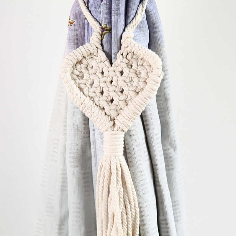 Decorative Braided Soft Textile Handwoven | High & Bury
