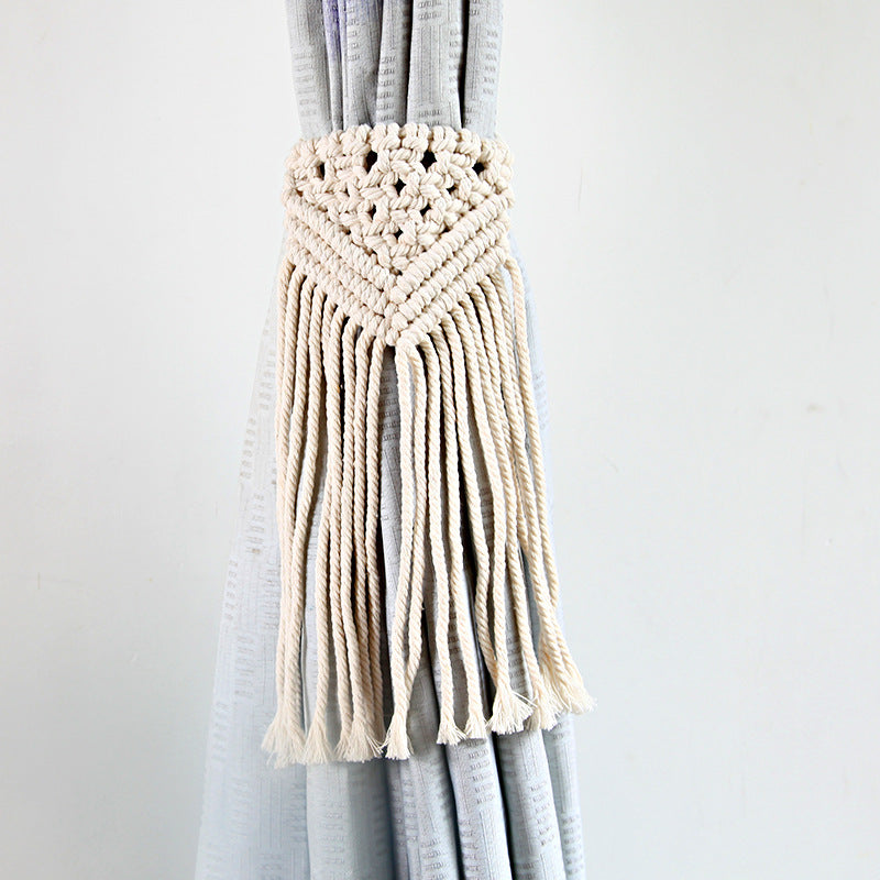 Decorative Braided Soft Textile Handwoven | High & Bury