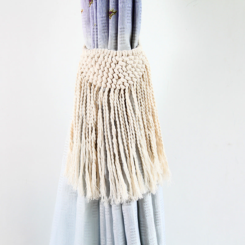 Decorative Braided Soft Textile Handwoven | High & Bury