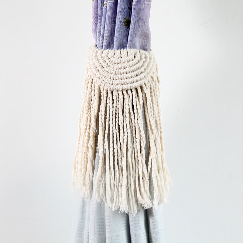 Decorative Braided Soft Textile Handwoven | High & Bury