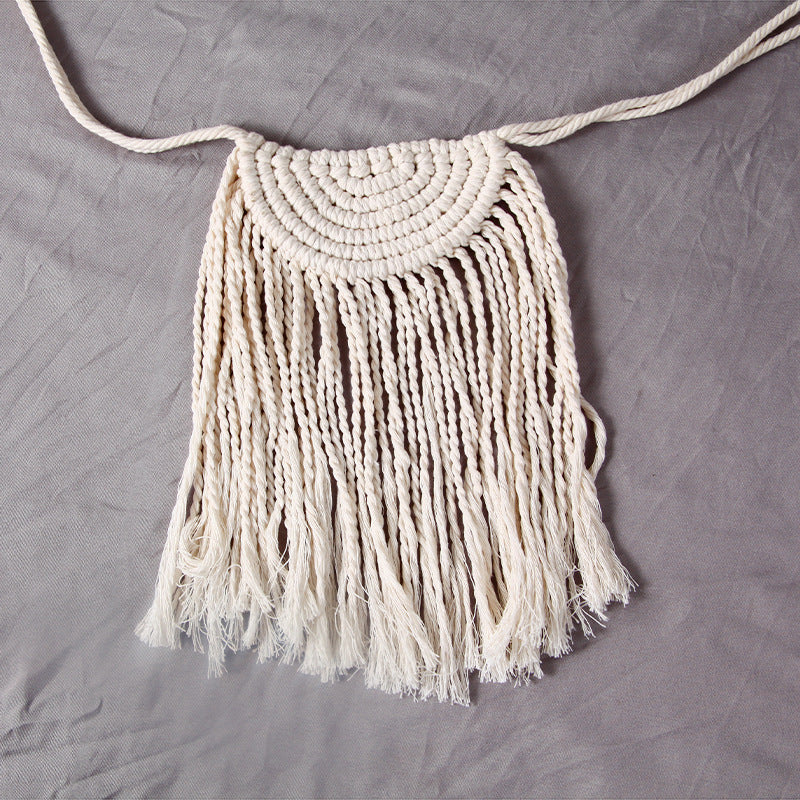 Decorative Braided Soft Textile Handwoven | High & Bury