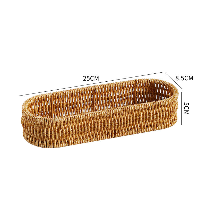 Decorative Braided Storage Bowl | High & Bury