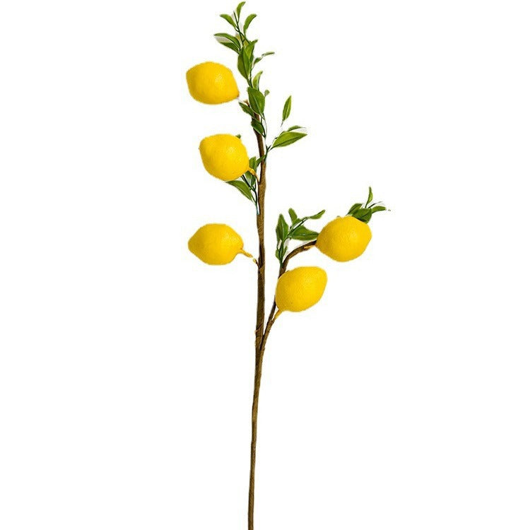 Decorative Branch with Artificial Lemons | High & Bury