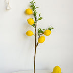 Decorative Branch with Artificial Lemons | High & Bury