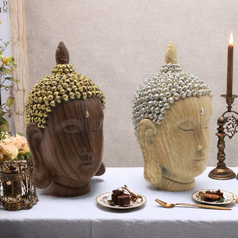 Decorative Buddha Statue Soft Textile Handcrafted | High & Bury