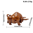 Decorative Bull Figure made of High-Quality Synthetic Resin | High & Bury