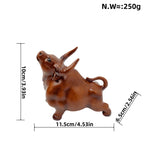 Decorative Bull Figure made of High-Quality Synthetic Resin | High & Bury