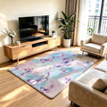 Decorative Butterfly Print Area Rug | High & Bury