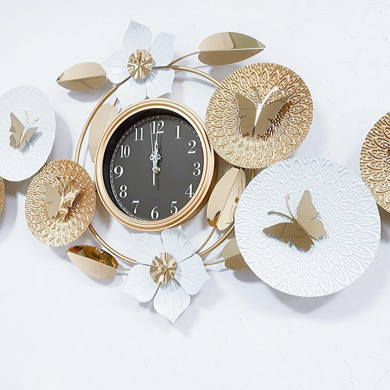 Decorative Butterfly Wall Clock | High & Bury