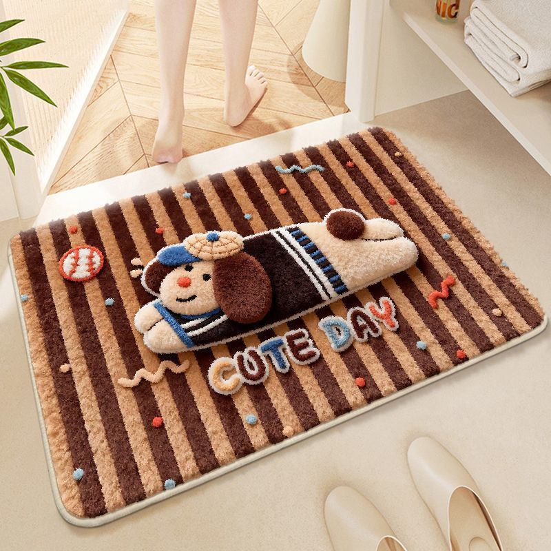 Decorative Cartoon Dog Mat | High & Bury
