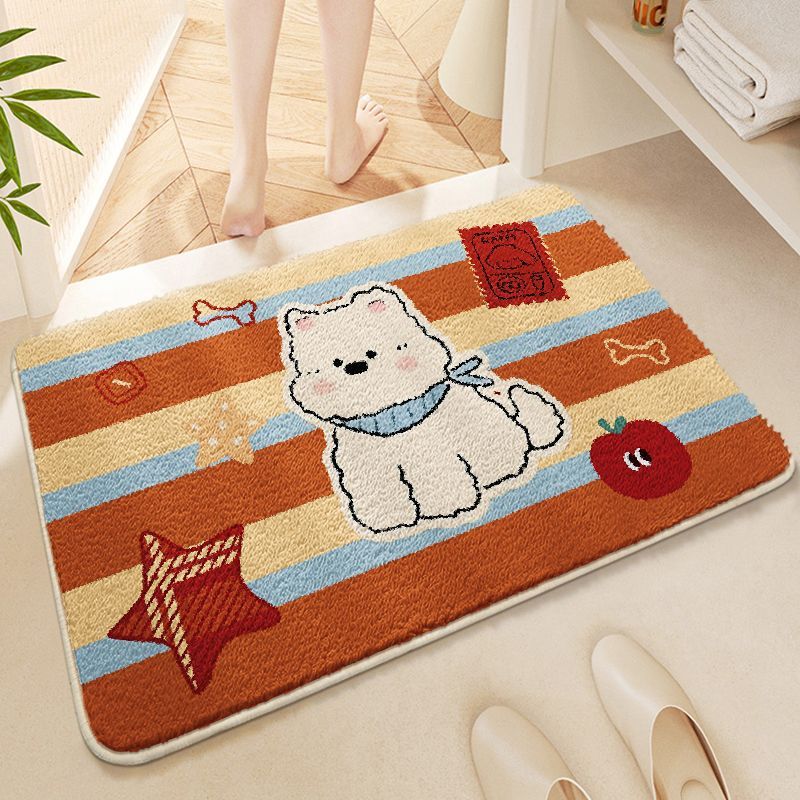 Decorative Cartoon Dog Mat | High & Bury