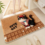 Decorative Cartoon Dog Mat | High & Bury