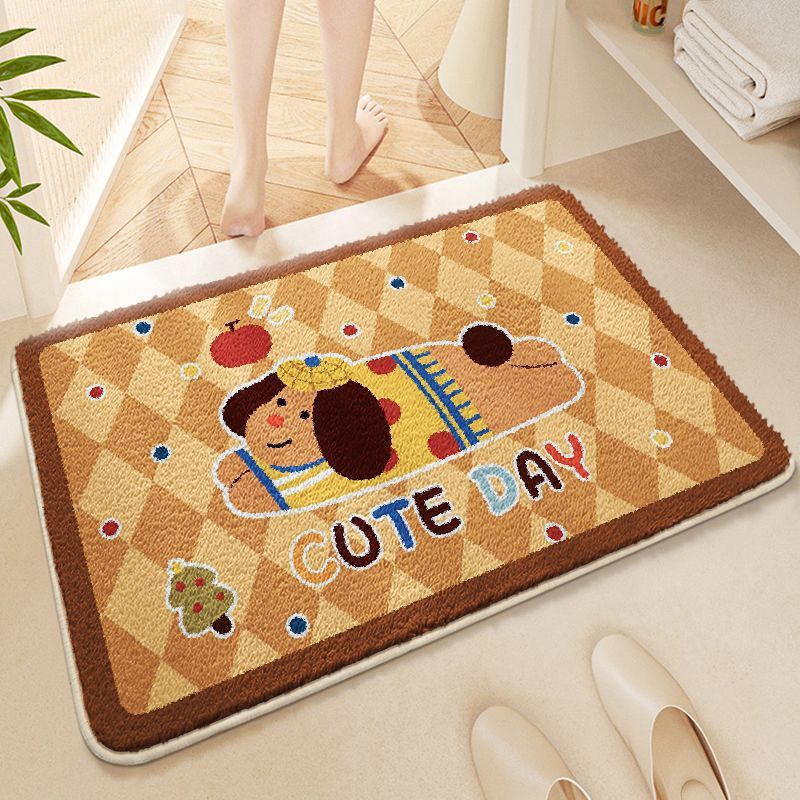 Decorative Cartoon Dog Mat | High & Bury
