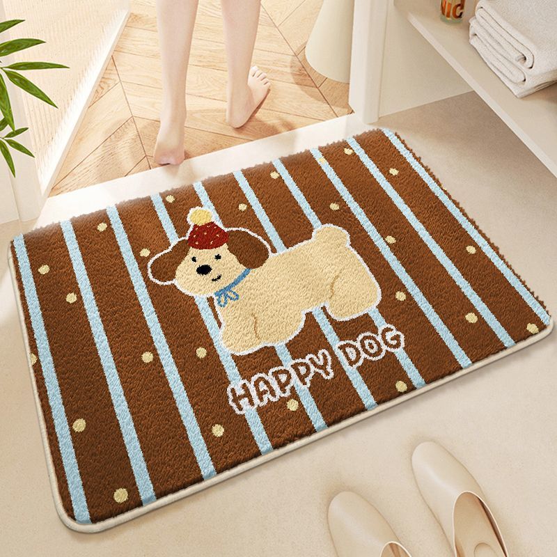 Decorative Cartoon Dog Mat | High & Bury