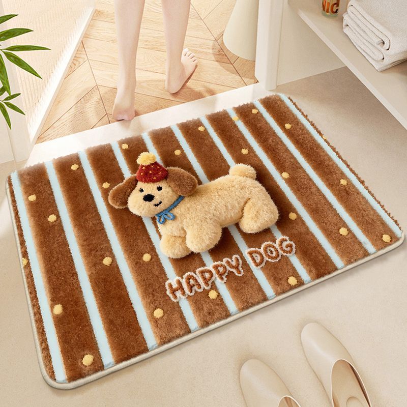 Decorative Cartoon Dog Mat | High & Bury