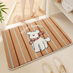 Decorative Cartoon Dog Mat | High & Bury