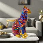 Decorative Cat Statue in Modern Art Style | High & Bury
