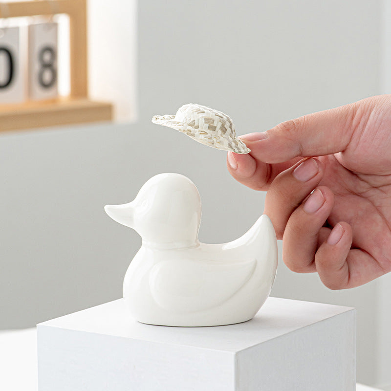 Decorative Ceramic Duck | High & Bury