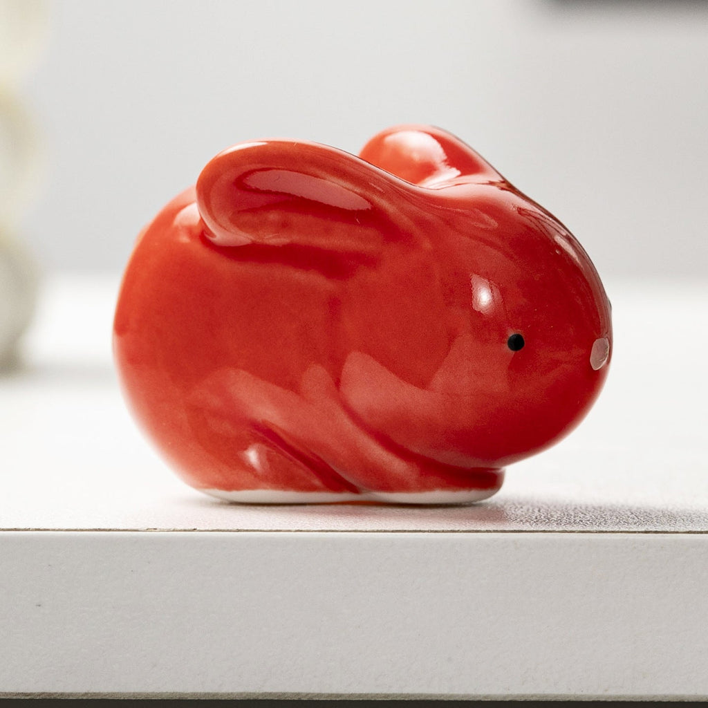 Decorative Ceramic Figure in Bunny Shape | High & Bury