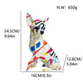 Decorative Ceramic Figure White Lilac | High & Bury