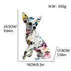 Decorative Ceramic Figure White Lilac | High & Bury
