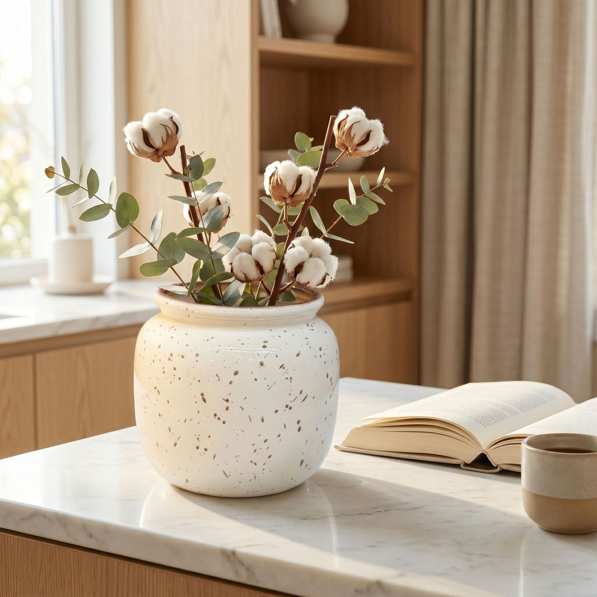Decorative Ceramic Flower Vase | High & Bury