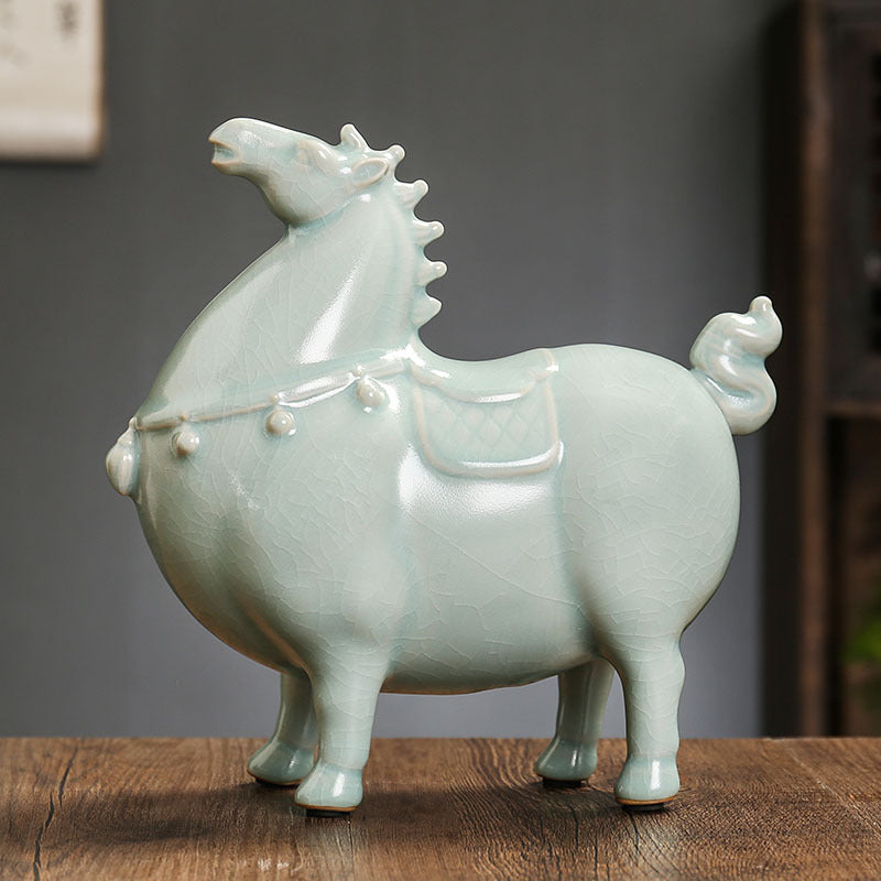 Decorative Ceramic Horse | High & Bury